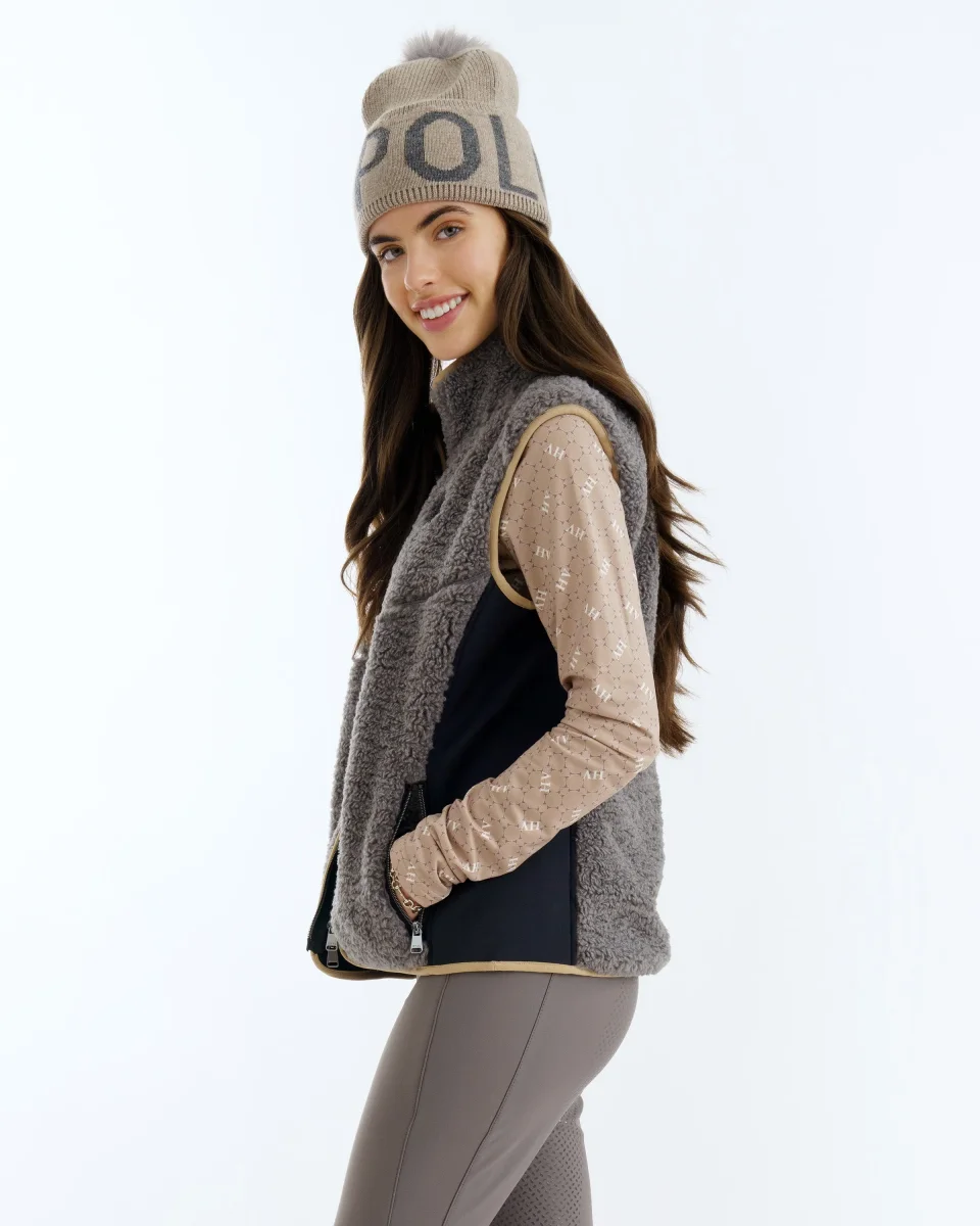 Bodywarmer Georgina, teddyridväst vår/sommar/höst - Bild 3