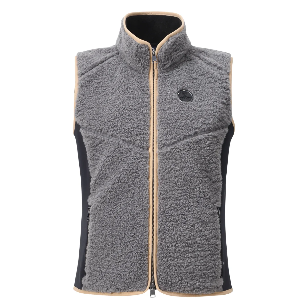 Bodywarmer Georgina, teddyridväst vår/sommar/höst