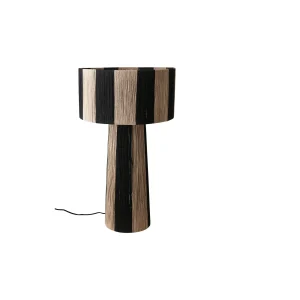 Affari of Sweden Jullan Bordslampa L, Svart/natur