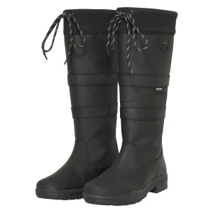 Boots Lacey Long, höga sköna vattentäta vinterstövlar i läder