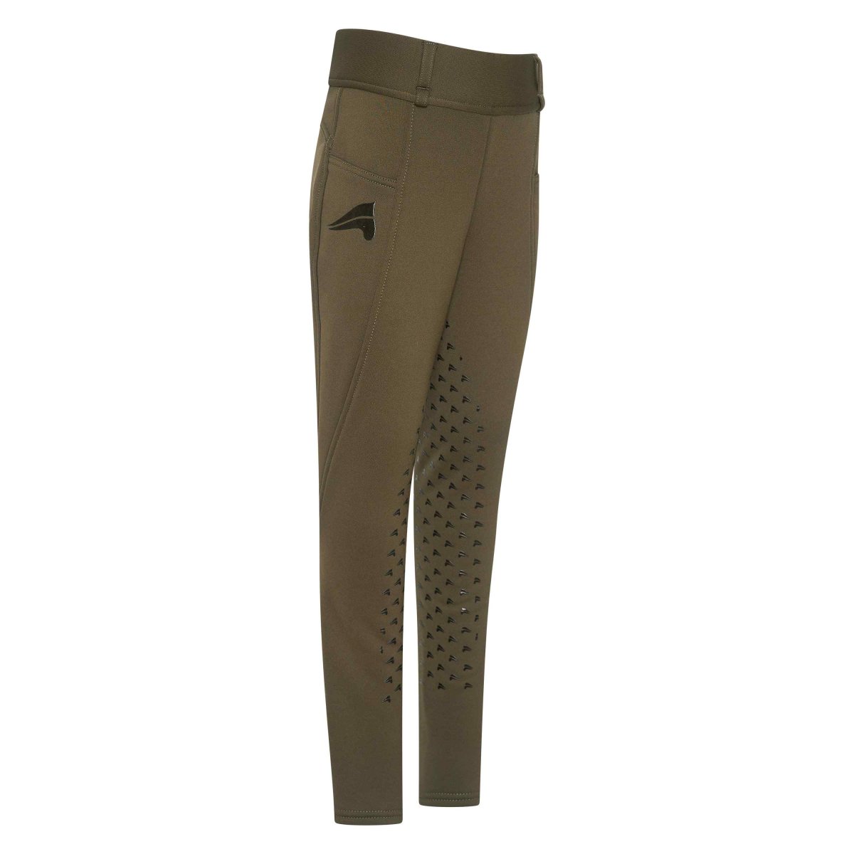 Kids High Waist Leggings Don Fullgrip, helskodda ridtights med hög midja junior