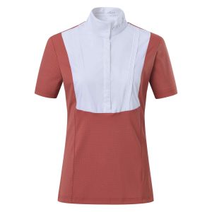 Competition Shirt Amira, dekorerad ridtop tvåfärgad