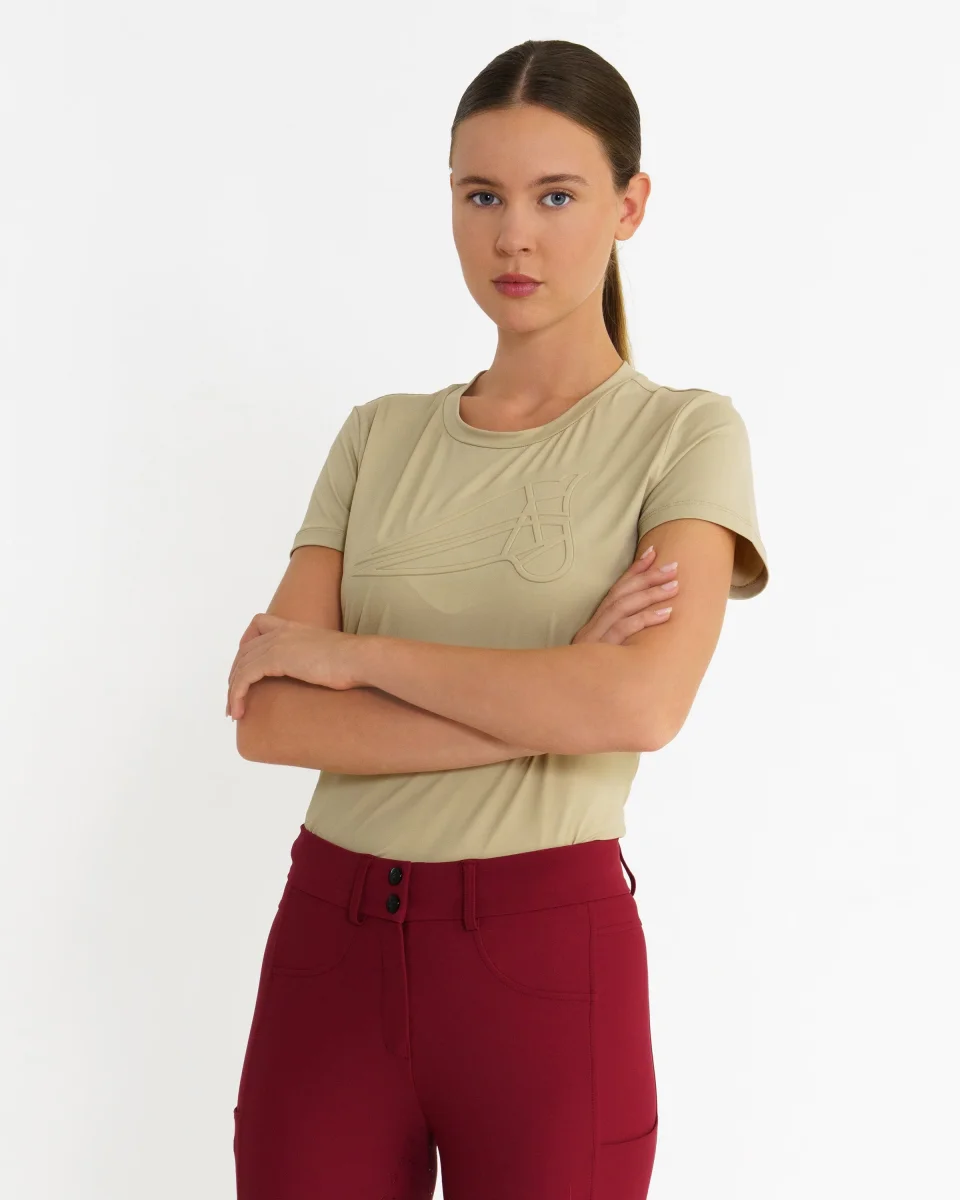 Top Amalia, t-shirt med logga - Bild 3