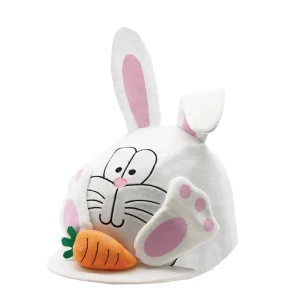 Flopsy Bunny Hat Silk, hjälmöverdrag påskhare