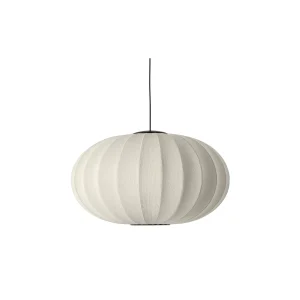 Made by Hand Knit-Wit Taklampa 76 Oval LED, Pärlvit