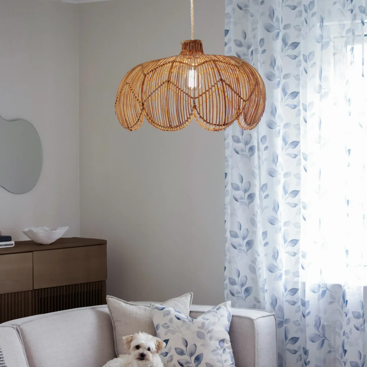 PR Home Belle Taklampa 53cm, Natur - Bild 3