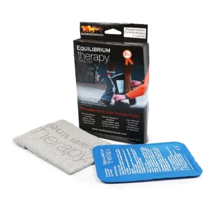 Hot and Cold Gel Packs, varm eller kall terapi för häst
