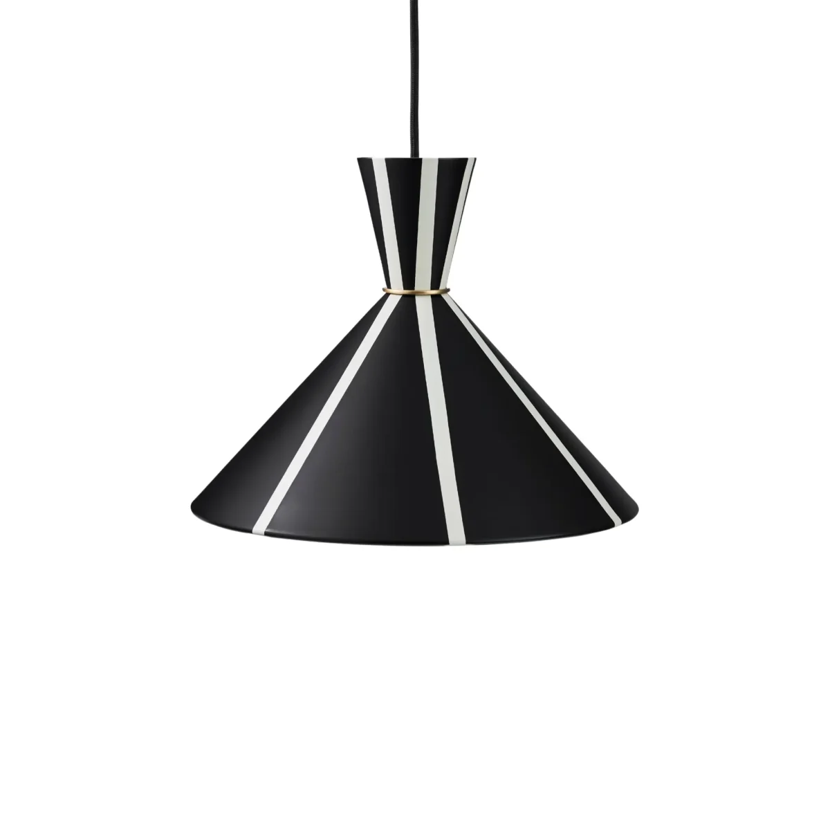 Warm Nordic Bloom Stripe Taklampa, Black Noir/warm White Stripe - Bild 2